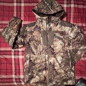 Realtree APX Full-Zip, Sherpa Lined Camo Puffer Jacket